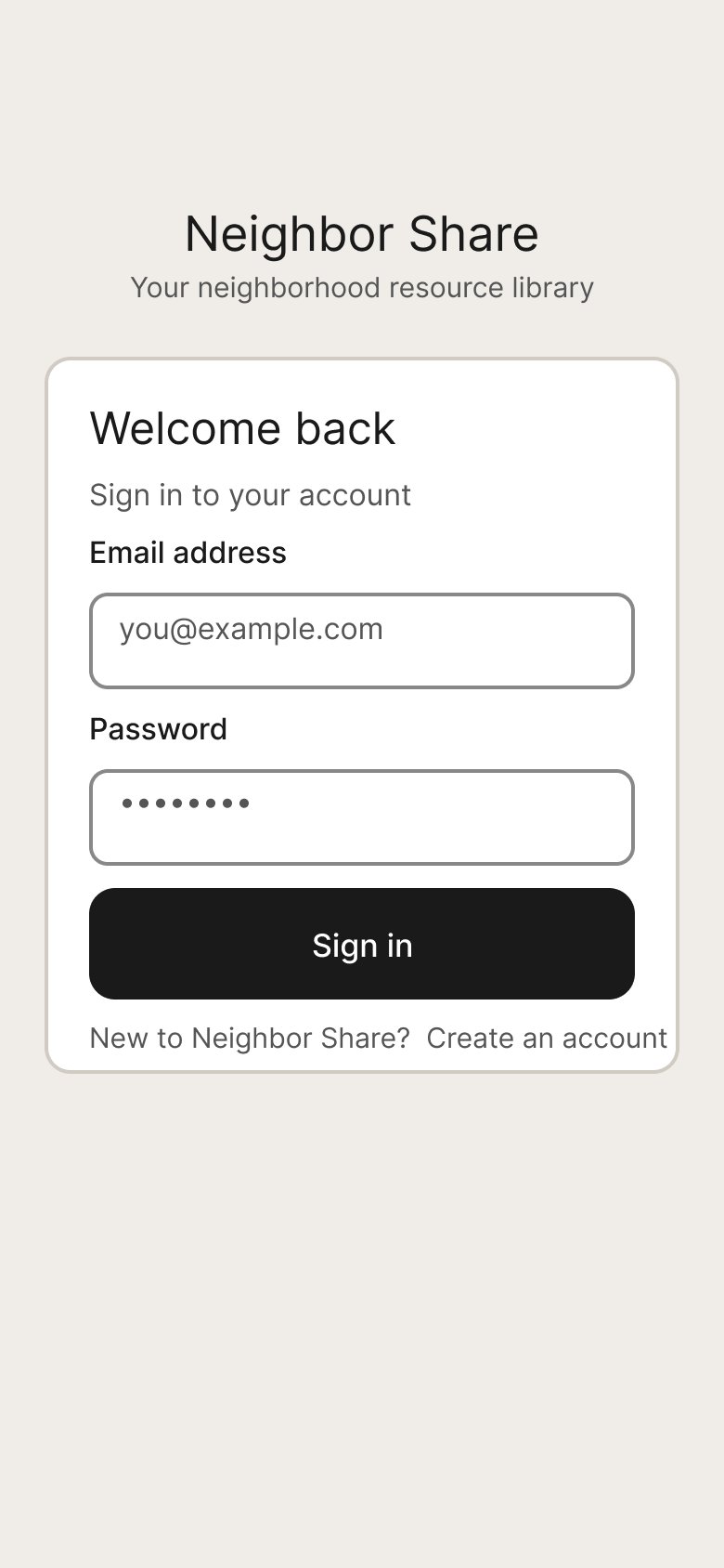 Sign In